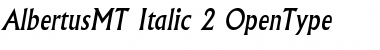 Download Albertus MT Font