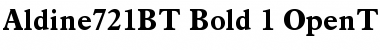 Download Aldine 721 Font