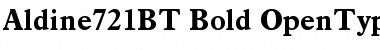Download Aldine 721 Font
