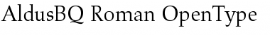 Download Aldus BQ Font