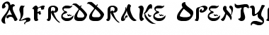 Download AlfredDrake Font