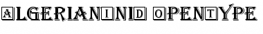 Download Algerian Initials D Font