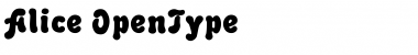 Download Alice Font