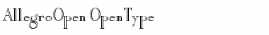 Download AllegroOpen Font Download AllegroOpen Font