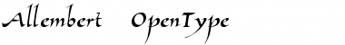 Download Allembert Font