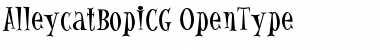 Download AlleycatBopICG Font
