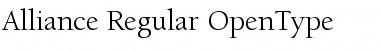 Download Alliance Font Download Alliance Font