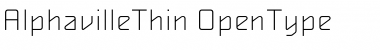Download AlphavilleThin Font