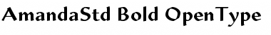 Download Amanda Std Font Download Amanda Std Font
