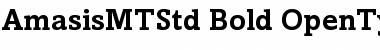 Download Amasis MT Std Font