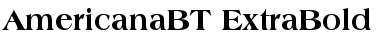 Download Americana Font