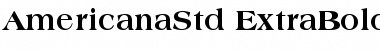 Download Americana Std Font