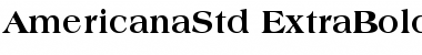 Download Americana Std Font