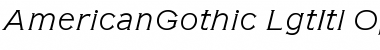 Download AmericanGothic Font
