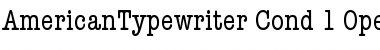 Download ITC American Typewriter Font