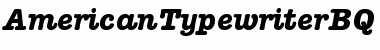 Download American Typewriter BQ Font