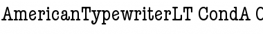 Download ITC American Typewriter LT Font