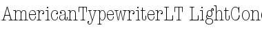 Download ITC American Typewriter LT Font