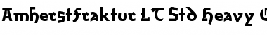 Download AmherstFraktur LT Std Heavy Font