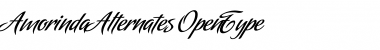 Download Amorinda Alternates Font