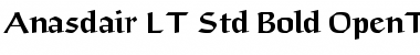 Download Anasdair LT Std Regular Font