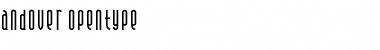 Download Andover Font