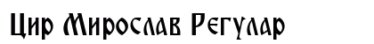 Cir Miroslav Regular Preview