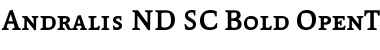 Download Andralis ND SC Font