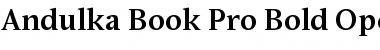 Download Andulka Book Pro Font