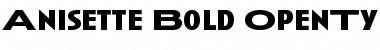 Download Anisette Font