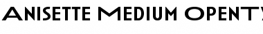 Download Anisette Font