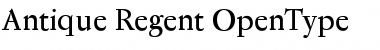 Download Antique Regent Font