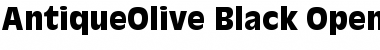 Download AntiqueOlive Font
