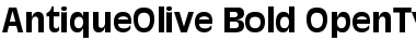 Download AntiqueOlive Font