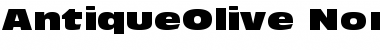 Download AntiqueOlive Font