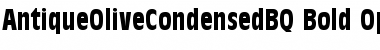 Download Antique Olive BQ Font