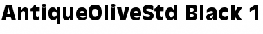 Download Antique Olive Std Font