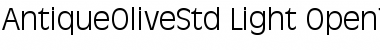 Download Antique Olive Std Font