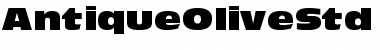 Download Antique Olive Std Font