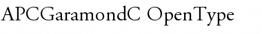 Download APCGaramondC Font