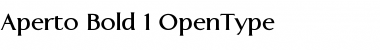 Download Aperto Font
