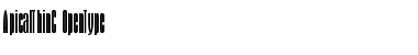 Download ApicalThinC Font