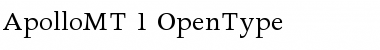 Download Apollo MT Font