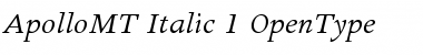 Download Apollo MT Font