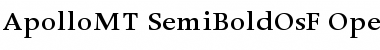 Download Apollo MT Font