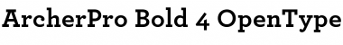 Download ArcherPro Bold Font