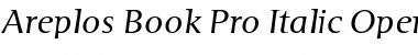 Download Areplos Book Pro Font