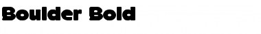 Download Boulder Bold Font