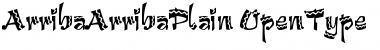 Download Arriba Arriba Font