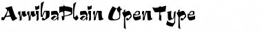 Download Arriba Font